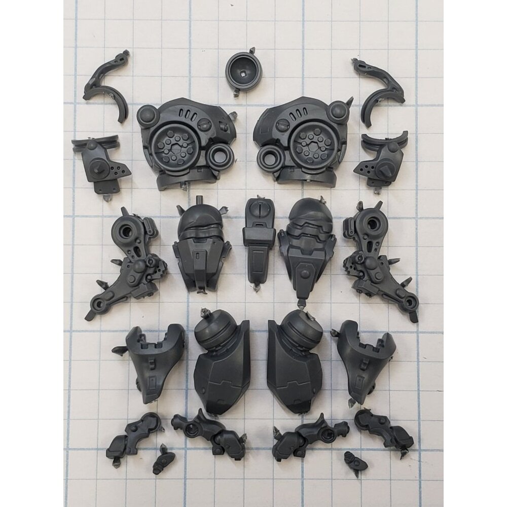 Warhammer 40k Tau Empire Bits Commander Farsight Crisis Suit Torso Legs Set #01